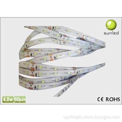3528 4.8w White Flexible Led Strip Lights Waterproof